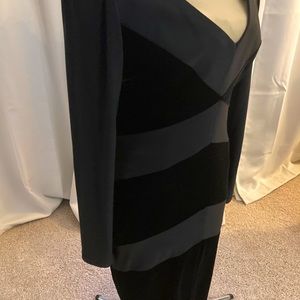 Gorgeous chevron little black dress